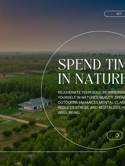 A core part of our retreat is spending time in nature. We believe immersing yourself in the beauty of the forest revitalizes your well-being, enhances mental clarity, and naturally reduces stress.