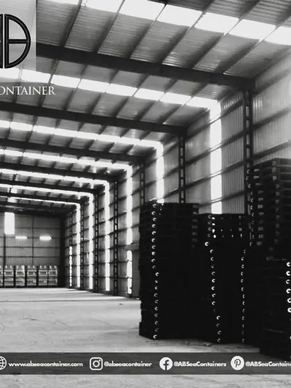 The structural integrity of my warehouses is paramount. This image of an empty facility highlights the clean, vast, and well-lit space I provide, which can be configured to meet specific client storage and logistics requirements.