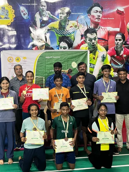The team of bronze medalists from the Mini Olympics. We believe in team spirit and celebrating collective success.