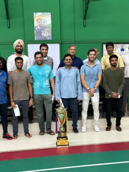 More of our talented players being recognized for their hard work and success at the inter-club tournament felicitation ceremony at Chembur Gymkhana.