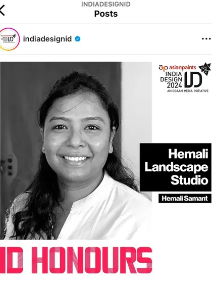 Thank you to India Design ID for the ID Honours 2024. Being recognized among so many amazing practices in the country is an incredible feeling and a great motivation.