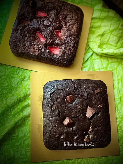 Chocolate is always a good idea. Here are two of my popular whole wheat chocolate cakes: a rich chocolate and strawberry cake, and a completely vegan chocolate cake made with jaggery.