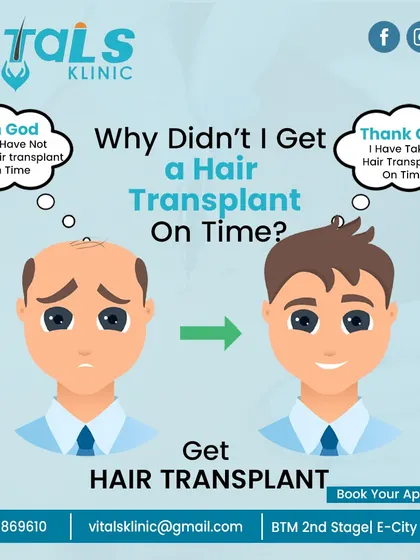 This graphic humorously captures a common sentiment we hear from patients: the regret of not acting sooner. Timely intervention with a hair transplant can prevent further hair loss and restore your appearance effectively.