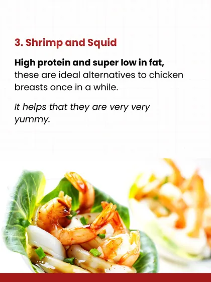 Tired of chicken and eggs? We share three not-so-common, high-protein food sources like Skyr Yoghurt, Shrimp, and Squid to help you hit your protein goals without getting bored.