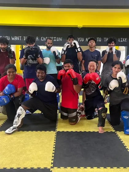 The morning squad is getting stronger. This group is dedicated to improving their kickboxing, boxing, jiu-jitsu, and wrestling skills, all before most people's day has even started.