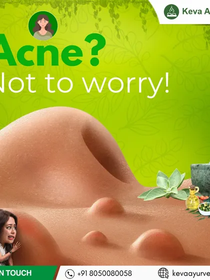 Don't let acne affect your confidence. Our Ayurvedic solutions for acne use natural ingredients and proven methods to help you achieve clear, healthy, and glowing skin by addressing the problem at its source.