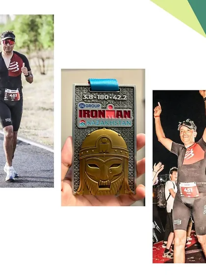 I am proud to work with dedicated athletes like Alok Saxena. He went from starting his running journey in 2018 to completing a full Ironman in Kazakhstan and setting a personal best at the Ironman 70.3 in Bahrain.