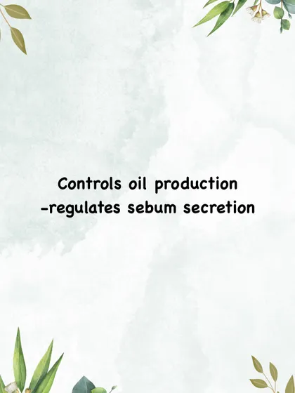 By regulating sebum secretion, salicylic acid helps control excess oil production, a common issue for those with oily skin types.