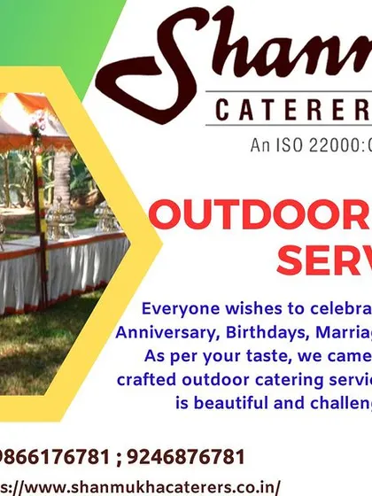Our outdoor catering services are perfect for anniversaries, birthdays, and marriages. We provide beautifully handcrafted setups to match the beauty of an outdoor celebration.