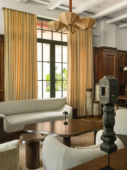 Additional images from the House of Gond, Lord Elgin, Elgin Cafe, and House Around the Oblique Column, further exploring themes of traditional craftsmanship, colonial modernism, and brutalist form.