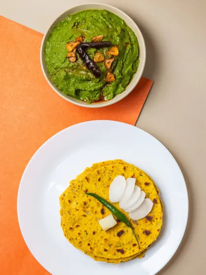 We also bring you healthy versions of traditional favorites. Our Sarson ka Saag and Makki ki Roti is a winter comfort food made with wholesome ingredients, so you can enjoy the authentic taste without the guilt.