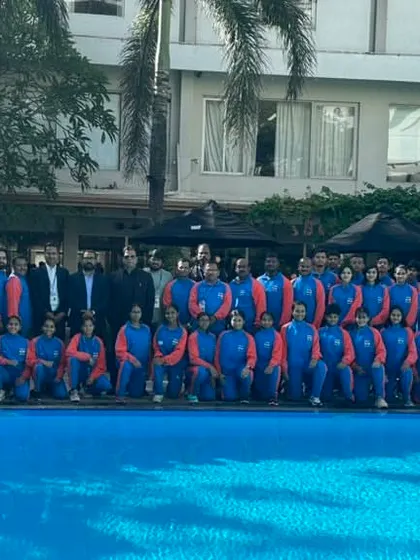 The victorious KIO India team at the 9th South Asian Karate Championship in Colombo, Sri Lanka. This group photo captures the spirit of our champion squad.