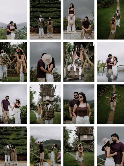 A comprehensive look at a Wayanad pre-wedding shoot, showcasing the variety of locations, moods, and styles we can capture in one session.