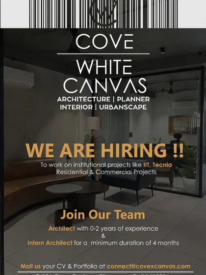 Cove White Canvas in Delhi is hiring for multiple roles.
