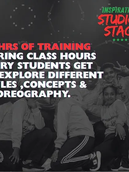 Our "Studio to Stage" program includes 24 hours of training, allowing students to explore different styles, concepts, and choreography before the final performance.