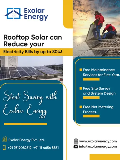 The primary reason businesses switch to solar is to achieve significant cost reduction. Our expertly designed rooftop solar systems can reduce your company's electricity bills by up to 80%, offering a powerful return on investment.