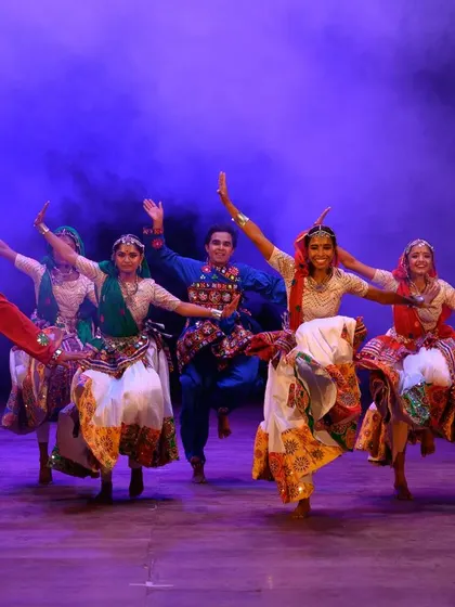 A sneak peek of our upcoming folk choreography video inspired by Garba. We are excited to share this colorful and energetic piece with you all.