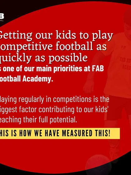 Our Priority: Competitive Football: We explain our focus on getting kids into competitive play as quickly as possible, as it's the biggest factor in their development.