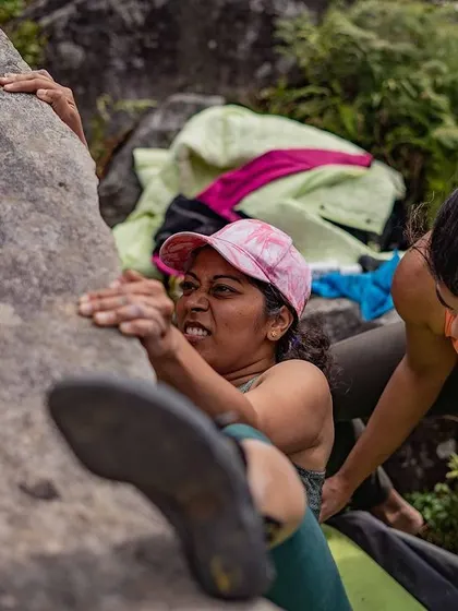 Intense focus and effort are captured in this shot. Our festivals are a place to challenge yourself and see what you're truly capable of.