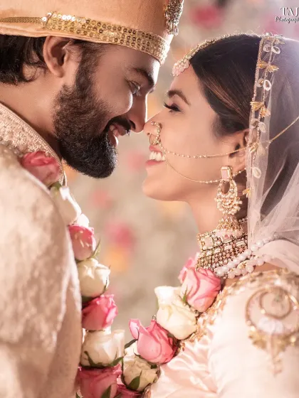 This is the moment. The unspoken promise, the shared smile, the beginning of forever captured in a single, timeless frame. This is the kind of authentic emotion I live to photograph during a wedding ceremony.
