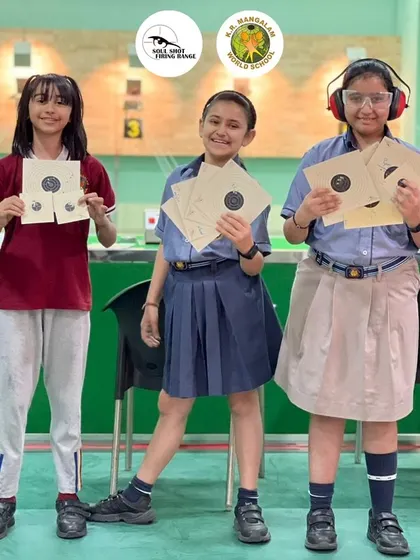 Kickstart your child's shooting career with me. These students are learning valuable skills like concentration and patience, which benefit them both in the sport and in their studies.