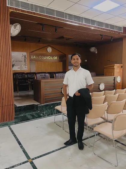 Inside the Bar Council of India, where my professional journey as a first-generation advocate officially began. This space represents the standards and ethics I bring to every civil litigation case I handle.