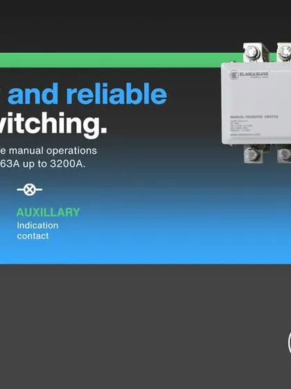 A wide-format view of my manual transfer switches, highlighting their rugged industrial design and reliability for a wide range of applications.