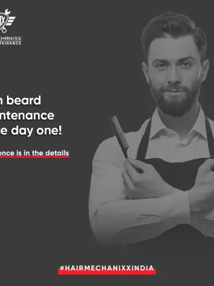 Man beard maintenance since day one. We believe excellence is in the details, and our stylists bring that philosophy to every beard trim and shaping service.