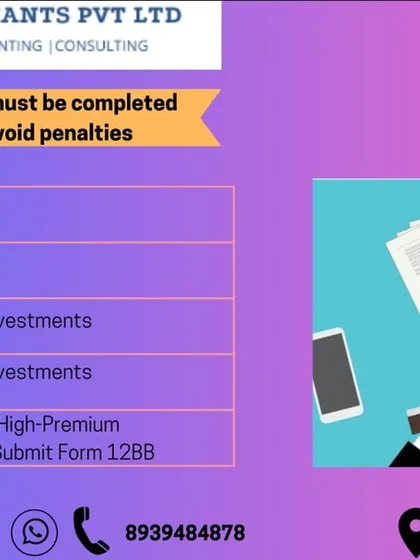 To avoid penalties, there are five key income tax tasks to complete before March 31. These include linking PAN-Aadhaar, paying advance tax, and completing your tax-saving investments.