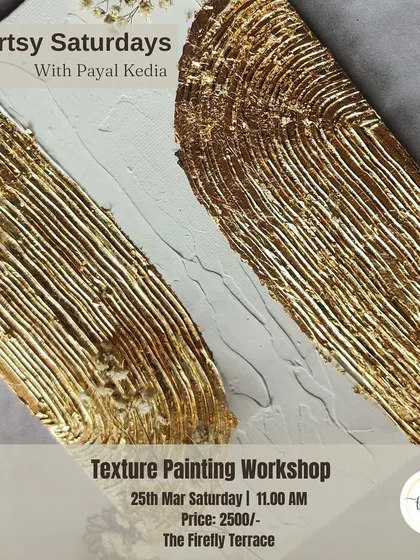 Another look at the gorgeous results from our texture painting workshop. These sessions are perfect for a creative girls' day out or anyone looking to learn a new, impressive art skill.