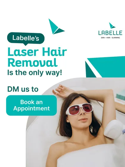 For underarm hair, laser hair removal is the only way to get truly long lasting smoothness. It helps reduce irritation and darkness often caused by frequent shaving, giving you the confidence to raise your arms anytime.