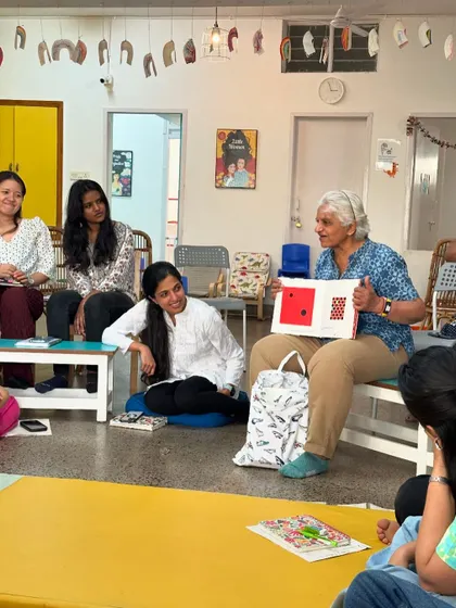 We were honored to host the incredible Jyoti Thyagarajan for a Playmaker Learning Saturday. Her stories and wisdom on her journey as a teacher left our team feeling inspired, energized, and full of laughter.