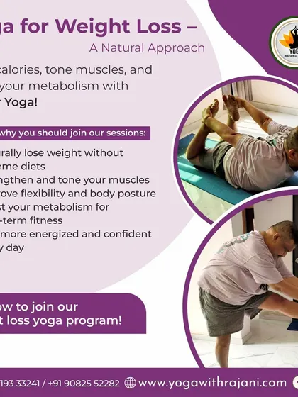 Yoga offers a natural and sustainable path to weight loss. My power yoga programs are designed to help you burn calories, tone muscles, and boost your metabolism without extreme diets. This approach focuses on building long-term fitness and helping you feel more energized and confident every day.