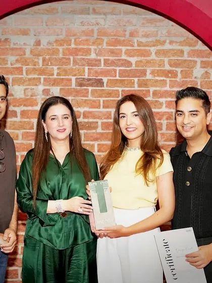 Honored to receive this award for creativity in interior design. This recognition feels like a gentle nudge to keep pushing boundaries and creating from a place of honesty.
