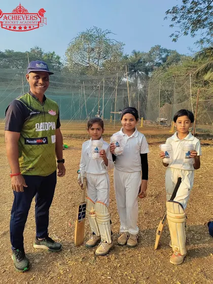 Our young players with new equipment, ready to take their game to the next level.