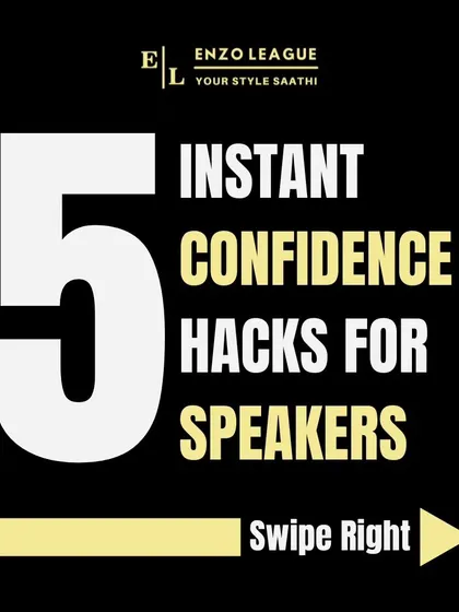 Stage fright is common, but it can be managed. Here are my top five instant confidence hacks to help you command the stage and deliver your message with charisma.