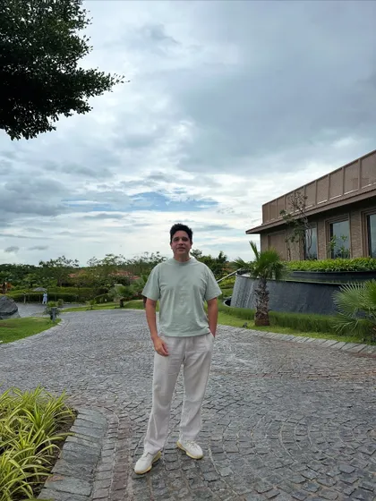 A casual moment at a beautiful property in Udaipur. Even during downtime, I'm soaking in the atmosphere of the destination to inspire my music sets.