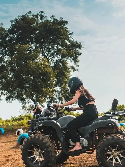 Our adventure zone includes a dedicated ATV track with gentle obstacles. It's designed to be fun and accessible for everyone in your corporate group, regardless of prior experience.