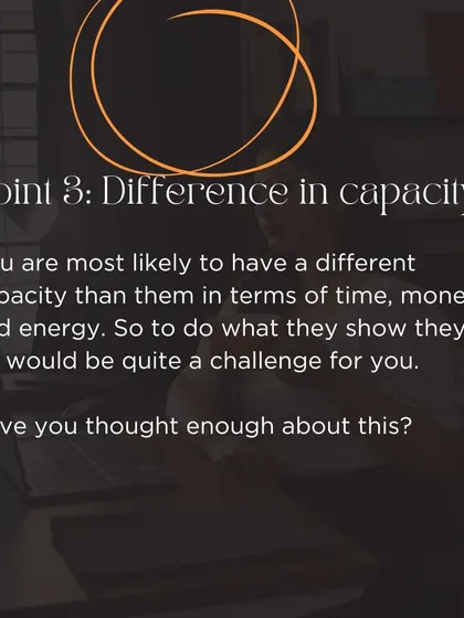 When you try to copy another entrepreneur, you forget that you have a different capacity in terms of time, money, and energy. It's time to build a strategy that works for you.