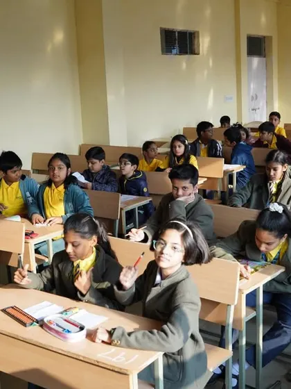 Another classroom view, showing the scale of participation in our competitions.