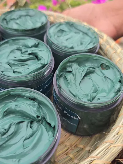 The texture is thick enough that it won't drip, making for a mess-free application.