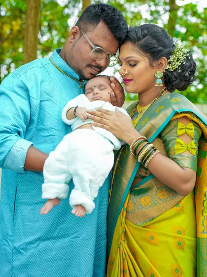 A tender moment of connection between new parents and their baby. These are the quiet, heartfelt memories that you will cherish forever.