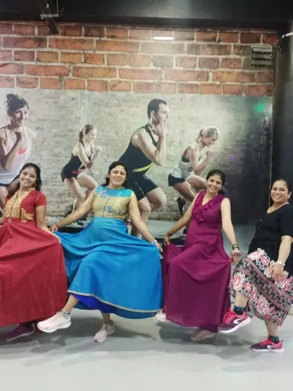 Having some fun and striking a pose during our Women's Day event. We believe in celebrating womanhood with joy, laughter, and of course, a little bit of dance.
