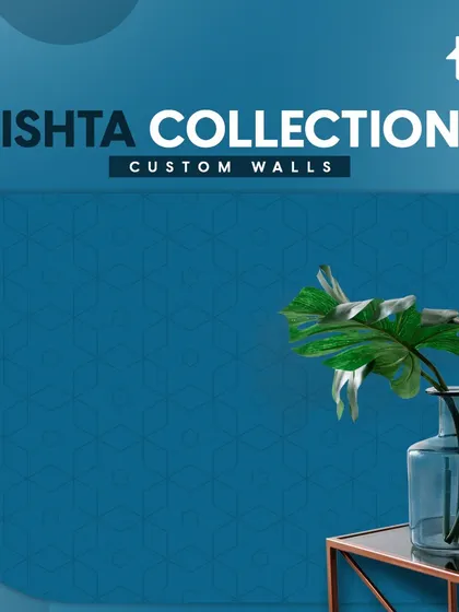 For those who prefer subtle yet noticeable statements, my Ishta Collection offers sophisticated abstract and geometric stencils. These designs add a touch of elegance and artistry to your walls with meticulous care.