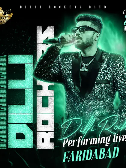 Ticking off another city in Delhi NCR. Tonight, it's Faridabad's turn to experience the Dilli Rockers madness.