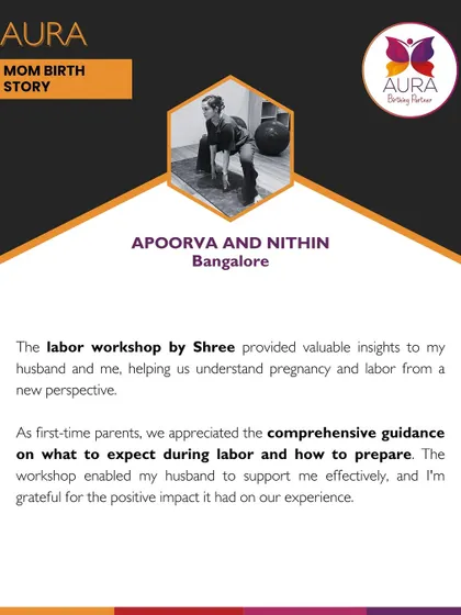 Apoorva and Nithin share how our labor workshop gave them a new perspective as first-time parents. They appreciated the comprehensive guidance on what to expect and how to prepare.