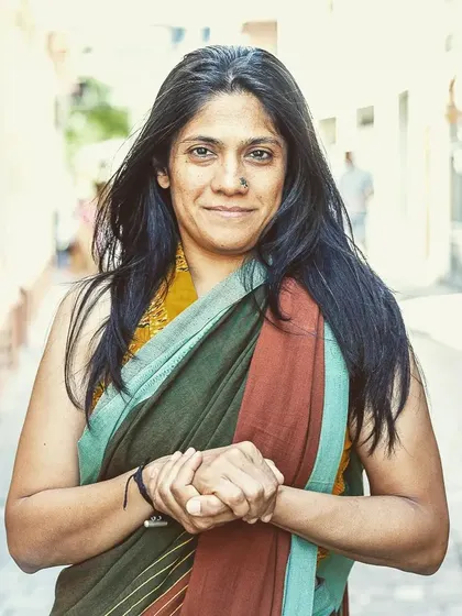 Yoga Abhyasa, or dedicated practice, helps bring discipline into our lives. This simple gesture is an invitation to join me on the mat and cultivate your own practice.