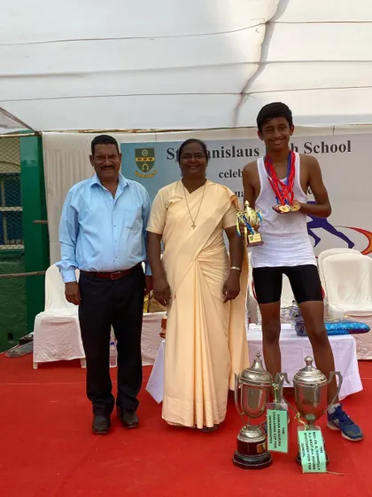 A formal recognition of Jordan's incredible achievements in school sports.