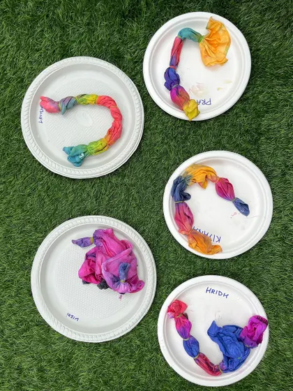 Each activity, from making Bhel Puri and toast to plucking methi leaves and exploring what floats, is a lesson in itself. These practical life and sensorial activities are central to the Montessori method, helping children develop fine motor skills, concentration, and a deep understanding of the world through their own actions.