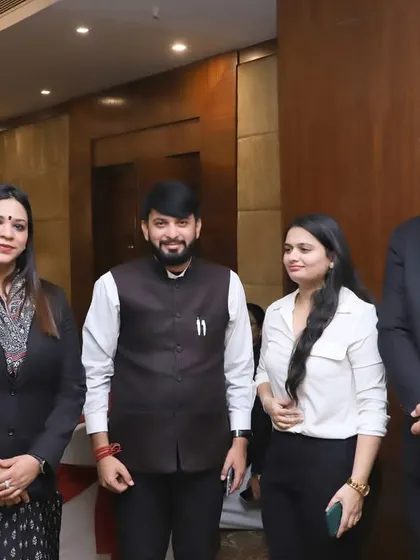 With the newly elected Co-Chairman of the Bar Council of Punjab & Haryana. I am proud to be part of a fraternity that celebrates the accomplishments of its members.